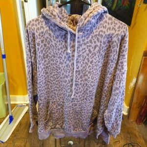 American Eagle/Ahh-Mazingly Soft/Jegging Fit/Leopard/Oversized Hoodie/Womans M